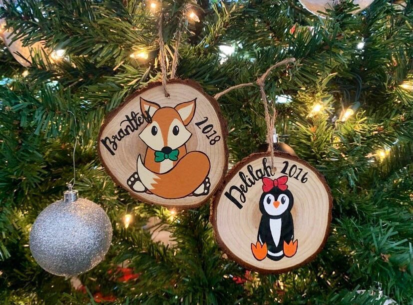 2022 Christmas In The Woods Babys First Christmas Ornament 2022 Christmas Ornament | Etsy Sweden