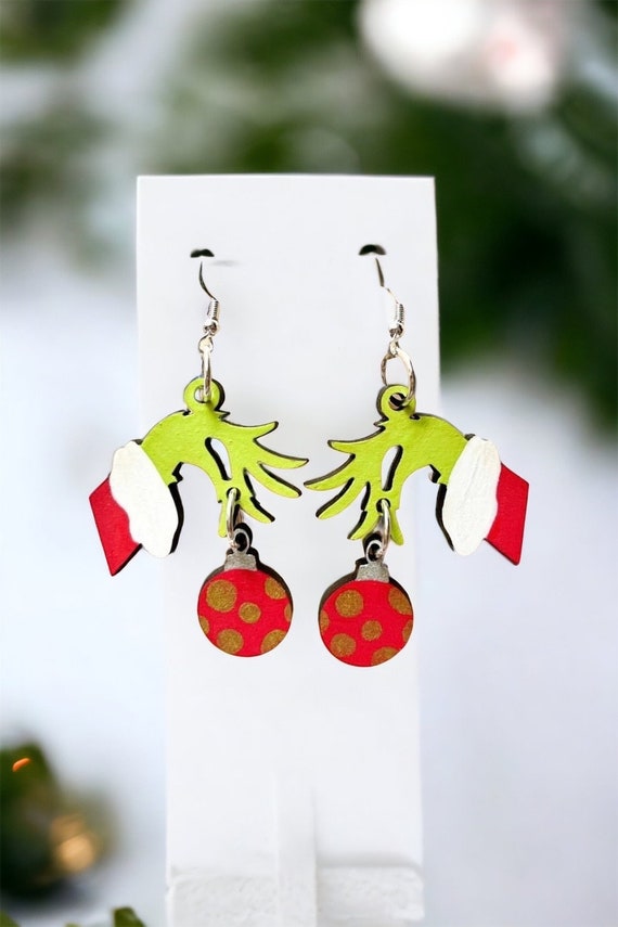 Grinchmas Earrings Grinchmas Earrings