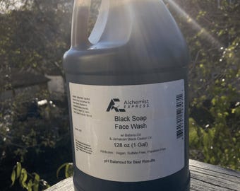 Black Soap Face Wash w/ Batana Oil & Jamaican Black Castor Oil / For wholesale or retail purposes / Vegan / Sulfate Free