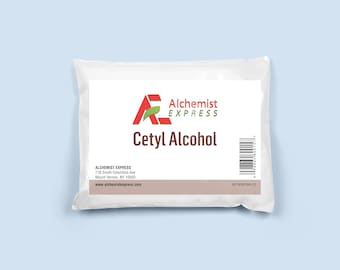 Cetyl Alcohol | Cosmetic Grade | For Soap, Shampoos, Creams, Lotions, Makeup & More