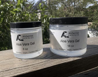 Aloe Vera Gel for Skin / Topical Use [various Sizes Available] - Etsy Israel
