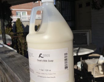 Goat Milk Soap -  All Natural, Pump Optional, Hand & Body French Style, Gentle.