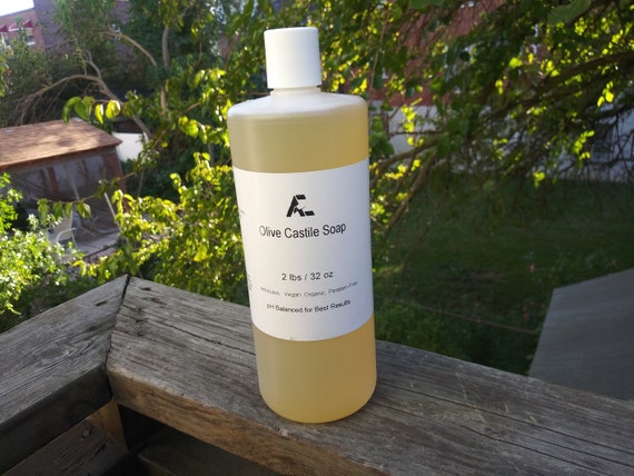 Organic Liquid Castile Soap (available in many flavors)