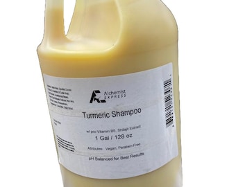 Turmeric Shampoo / Shampoo Base /  For both wholesale and retail (1 gal)