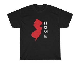New Jersey - Home Heavy Cotton Tee