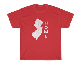 New Jersey - Home Heavy Cotton Tee