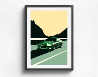 Bmw M3 Wall Art Etsy