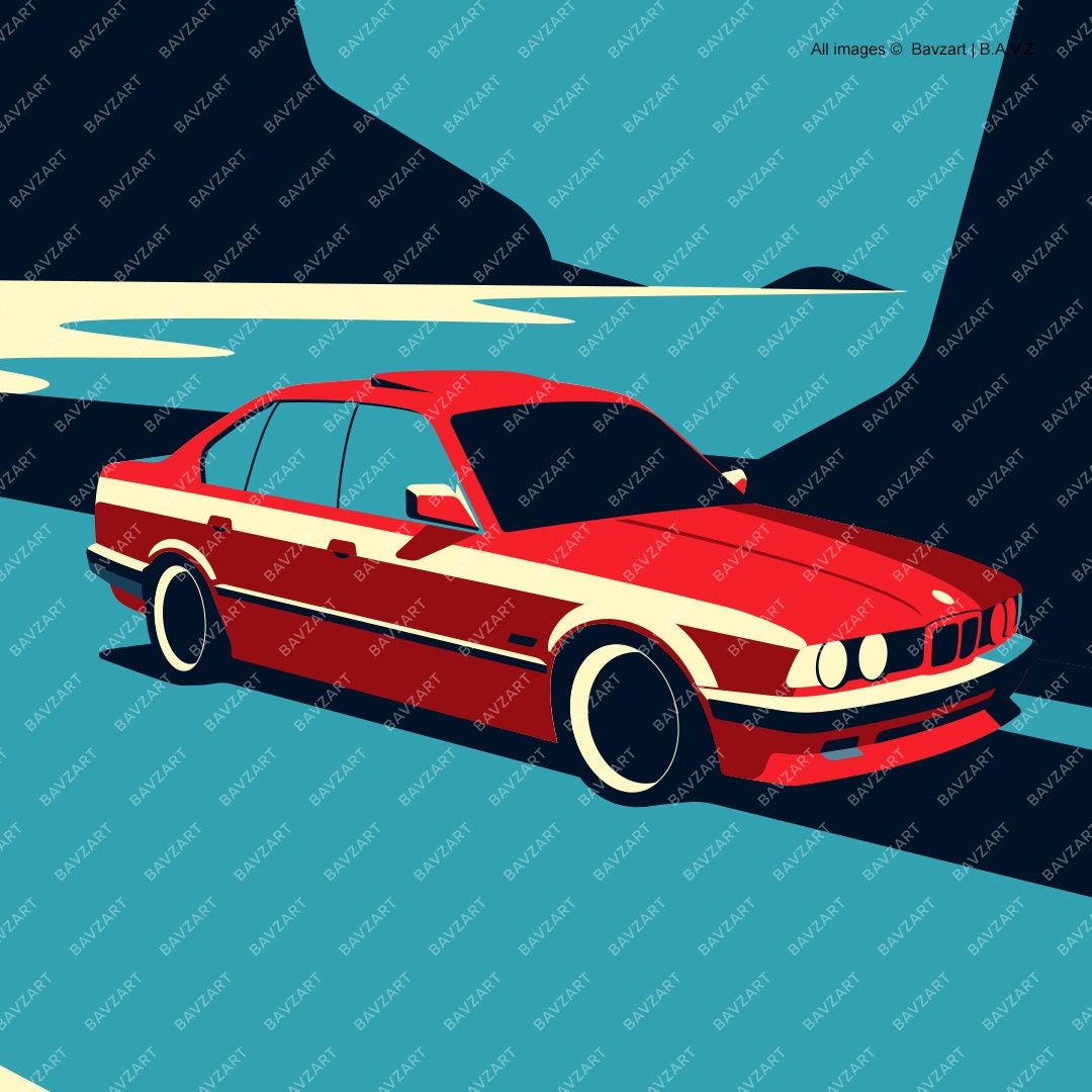Bmw e34 art