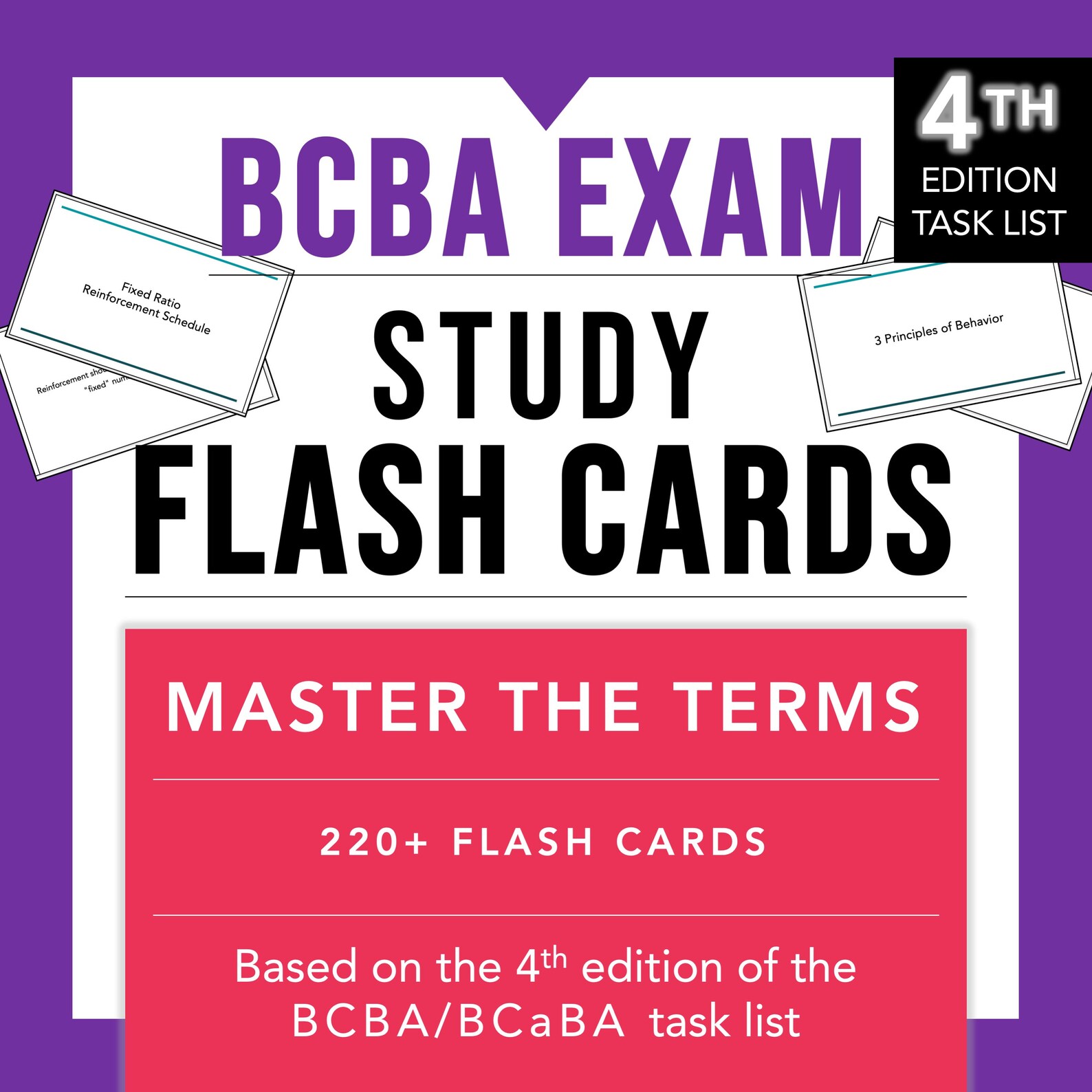 BCBA Exam Study Guide BUNDLE Behavioral Analyst Test Prep Etsy