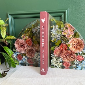 Custom Bouquet Bookends (set of 2)