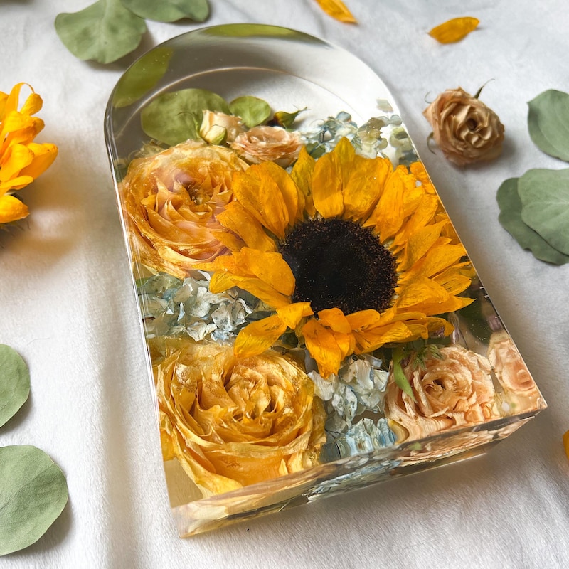Resin Flower Bouquet - Etsy