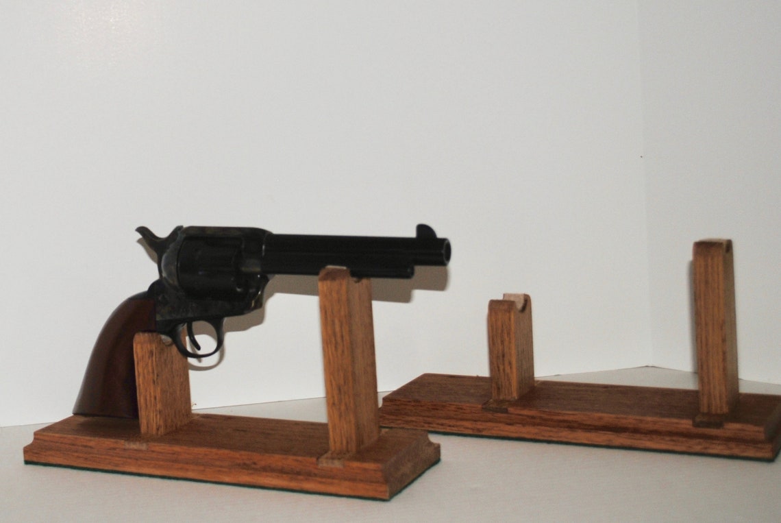 Cowboy Pistol/Revolver Display Stand Etsy