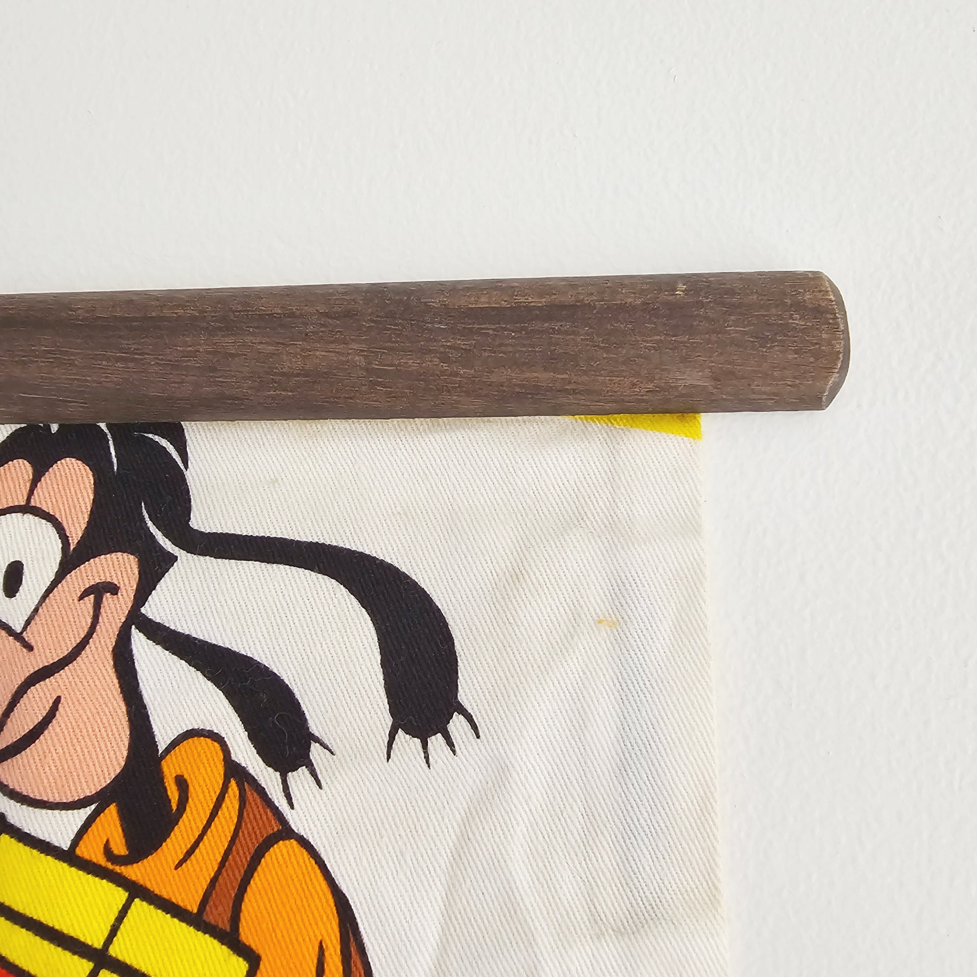 Tenture Murale Vintage Mickey – Tapisserie Française, Années 80/90