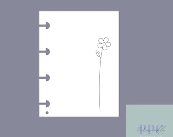 Discbound Charm Holder fitting Happy Planner