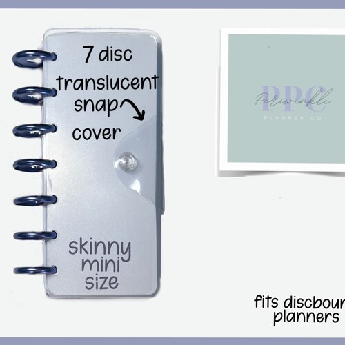 COVER CLASSIC Fitting Happy Planner Snap Frosted Translucent Etsy