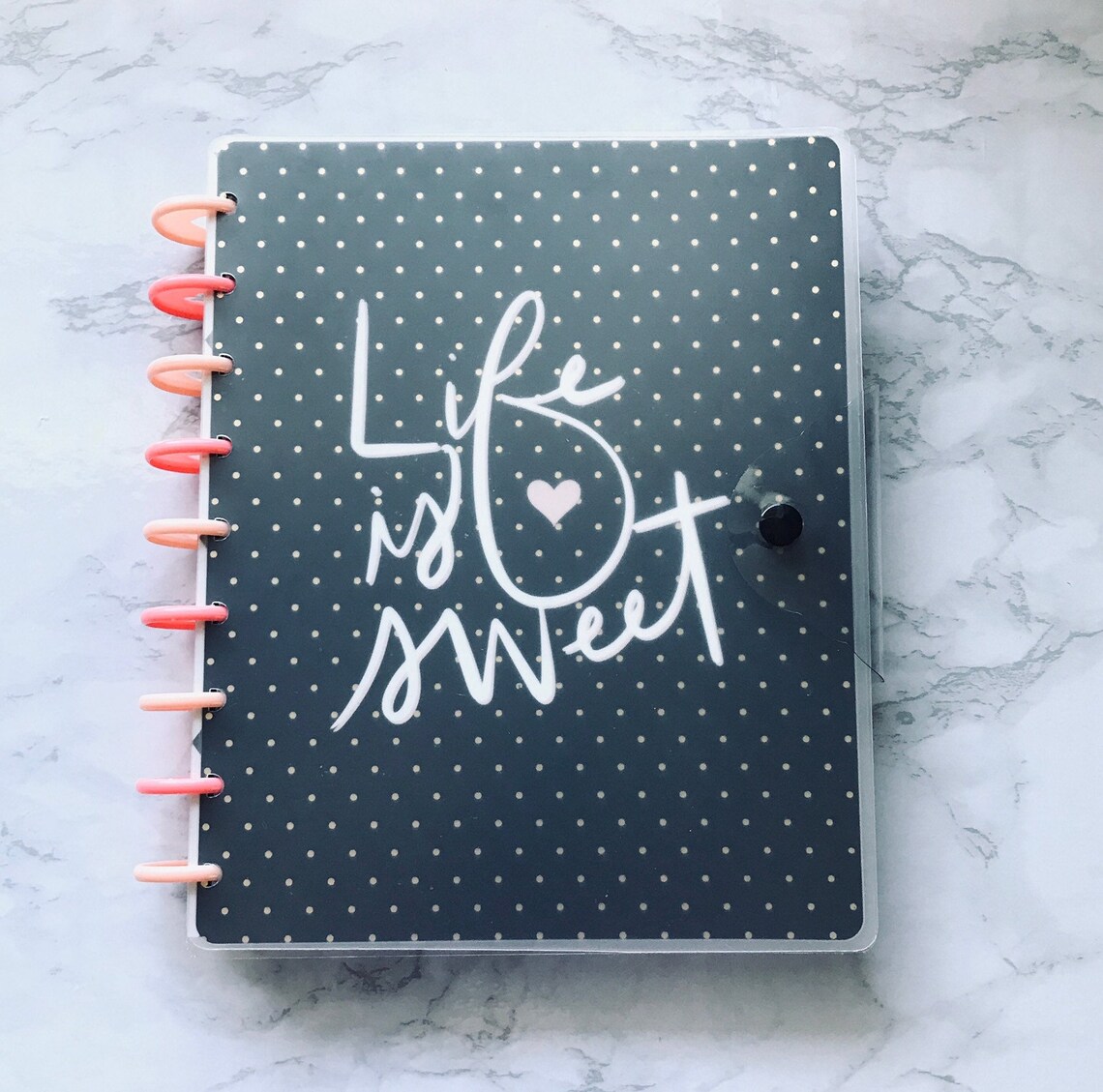 COVER CLASSIC Happy Planner Snap Frosted Translucent Etsy