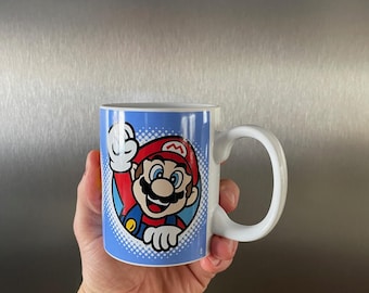 スーパーマリオブラザーズ マグカップ：マリオ、ルイージ、キノピオ