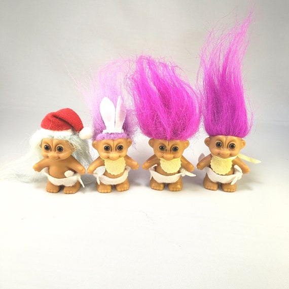 Vintage Russ Baby Trolls Troll Doll 90s 80s Collectable Etsy