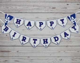 Dodgers birthday | Etsy