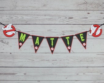 Ghostbusters Birthday Banner, Ghostbusters Party, Ghostbusters Birthday, Ghostbusters, Ghostbusters Banner