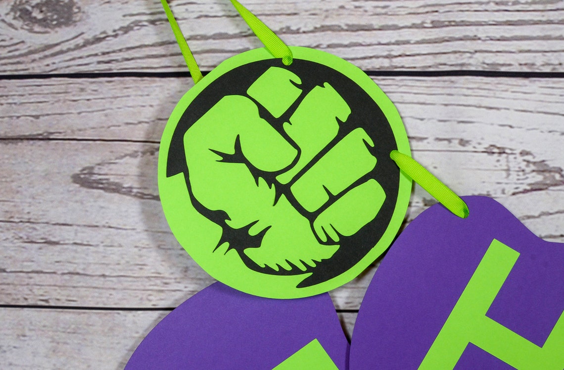 The ncredble hulk comc book brthday banner hulk or superhero The ncredble hulk comc book brthday banner hulk or superhero
