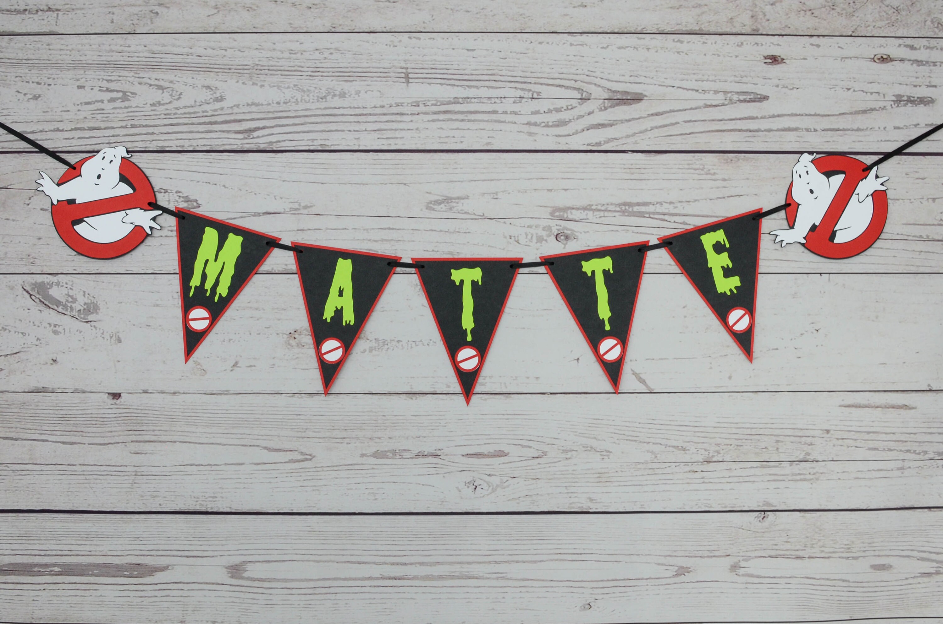 Ghostbusters Birthday Banner Ghostbusters Party Ghostbusters | Etsy