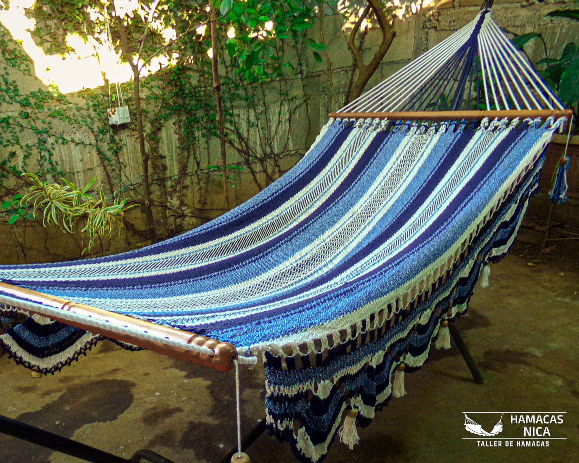 Canvas Navy Hammock - Etsy
