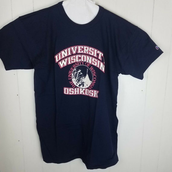 Vtg Champion Tee T-Shirt Men's navy blue Universi… - image 1