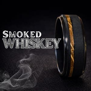 smoked whiskey jack daniels ring
