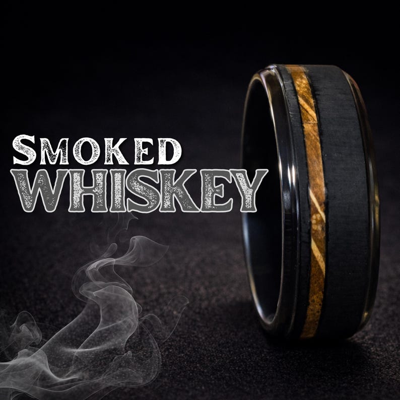 smoked whiskey jack daniels ring