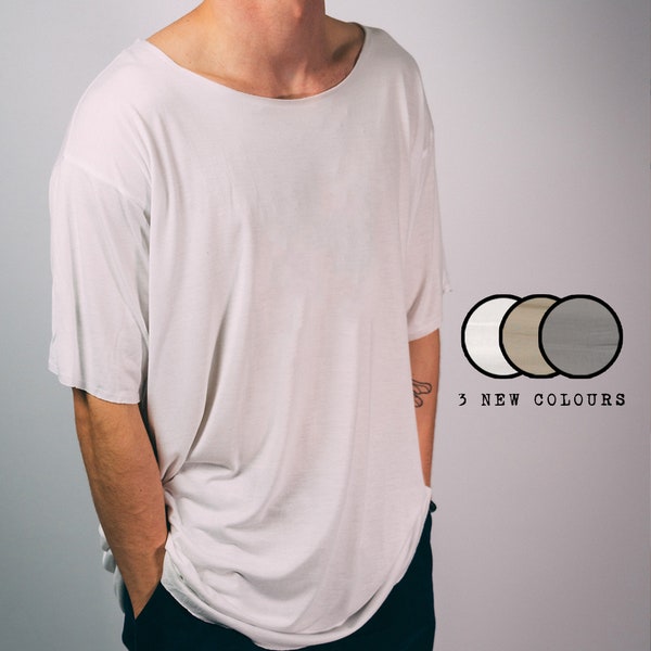 fitted scoop neck tee