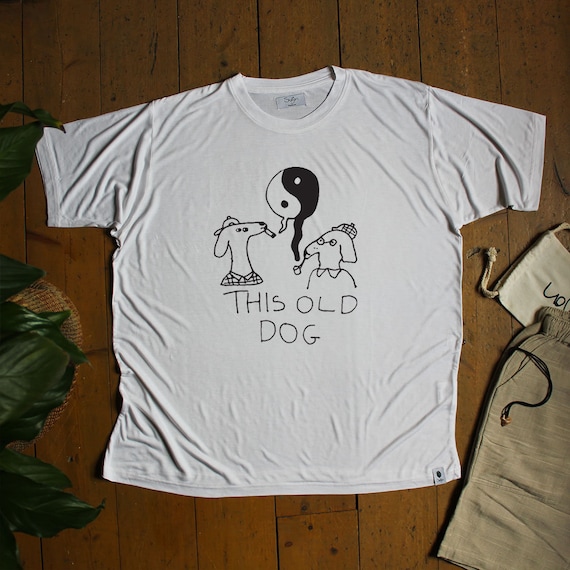 Mac Demarco This Old Dog, Organic Bamboo T-shirt, Sustainable Natural Crew Neck, 100% Organic, Fair Trade, Vegan, Ethical, Yoga Shirt