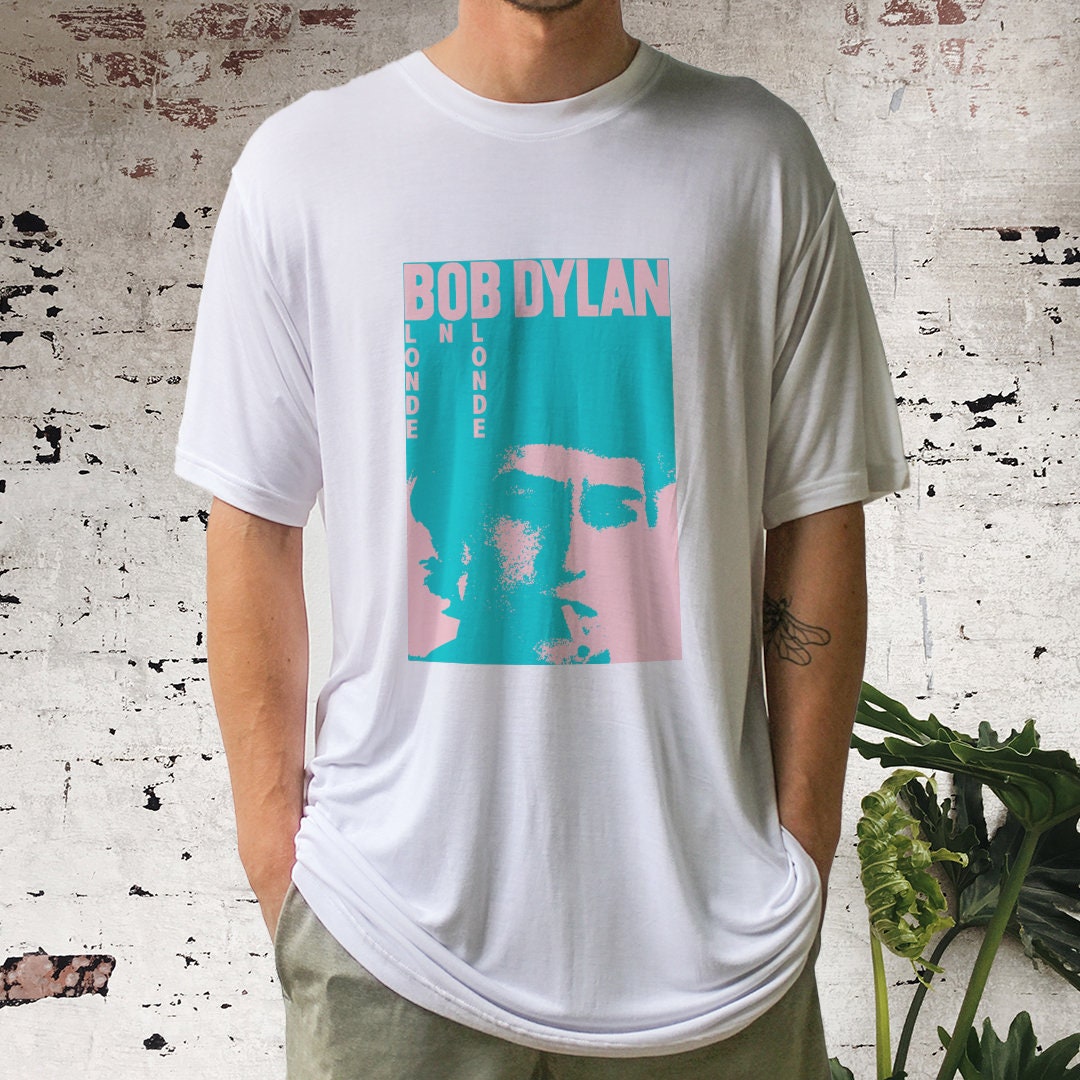 Discover Bob Dylan Organic Bamboo T-shirt, Retro Vintage Poster Design