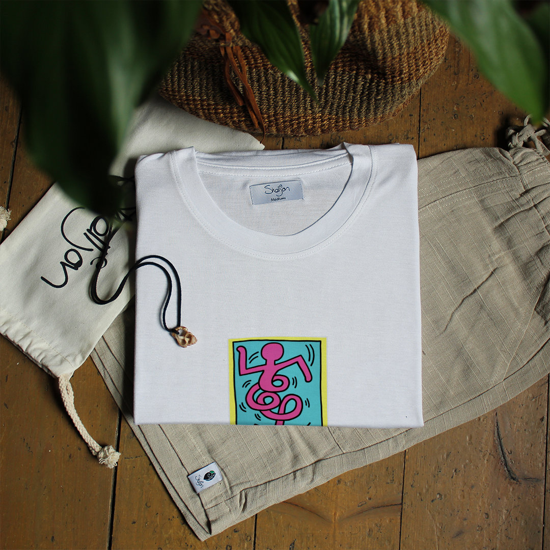 Keith Haring Vintage Jazz Festival Bamboo Tshirt 100% Organic - Etsy