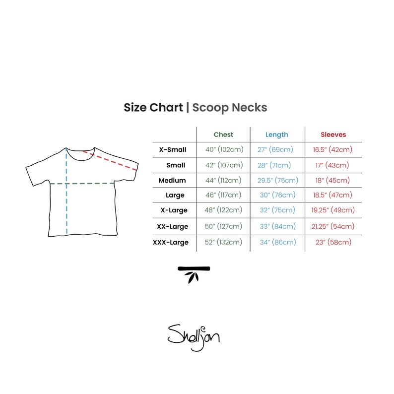 Bamboo T-shirt 100% Organic Sustainable Scoop Neck Fair image 9