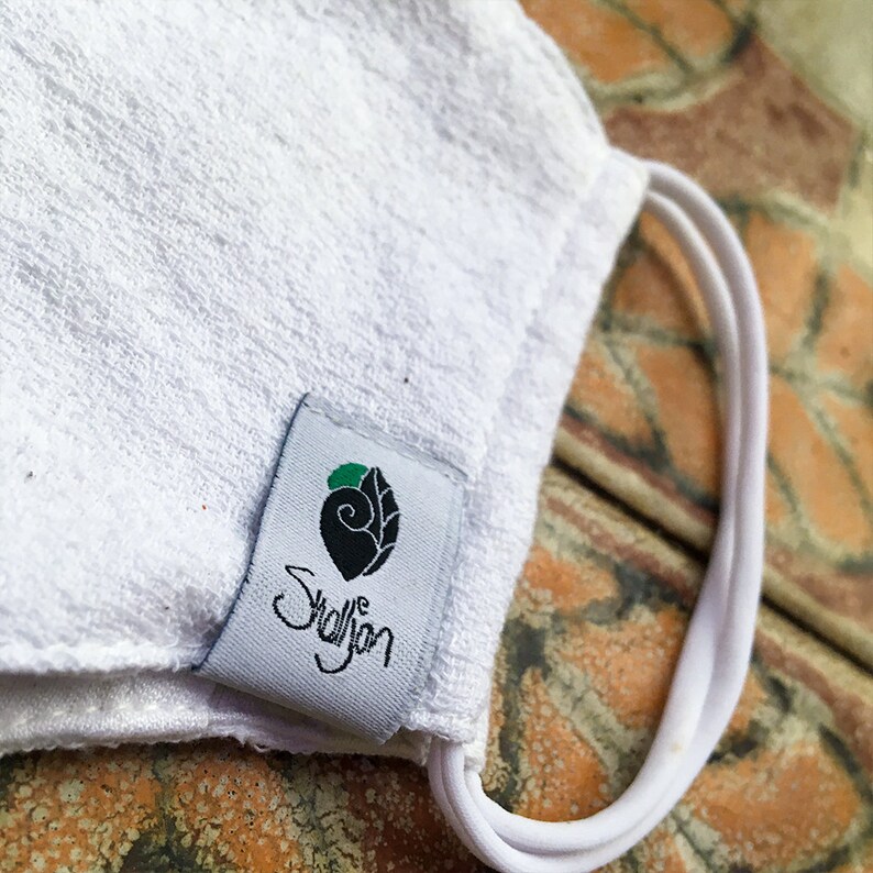 Bamboo Face Mask 100 Organic 3 layer with Filter Pocket Etsy