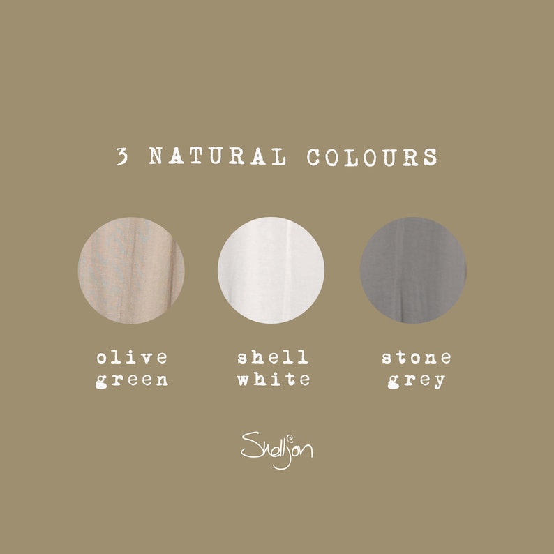 Bamboo T-shirt 100% Organic Sustainable Scoop Neck Fair image 4