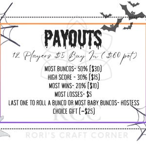 Png-halloween Bunco Bundle - Etsy