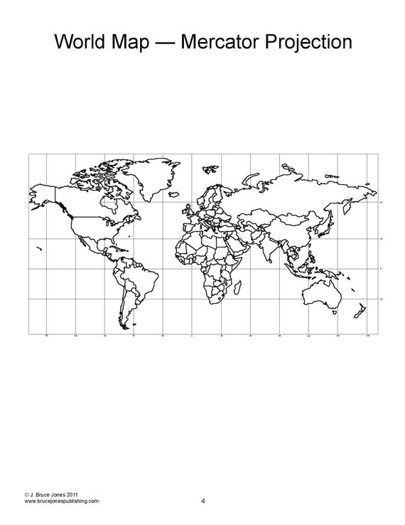 blank world map outline pdf