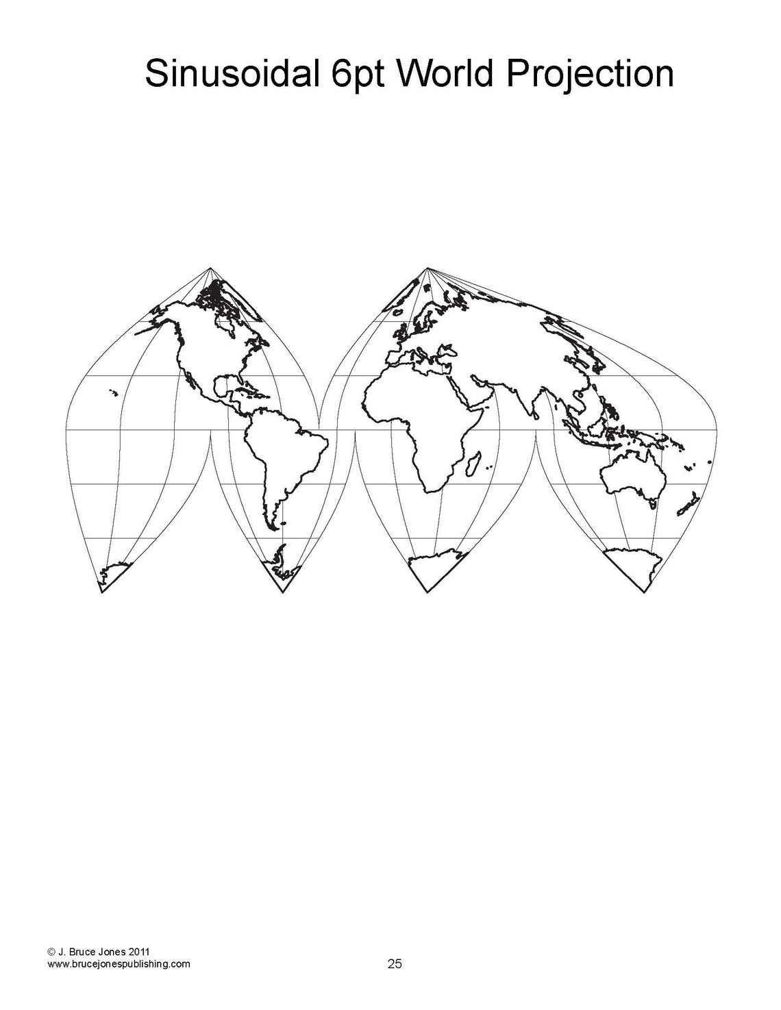 World Maps and Globes PDF Coloring Book Blank Outline Maps Etsy