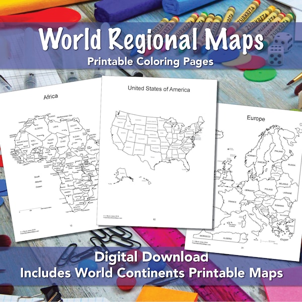 World Map of Islands - Etsy