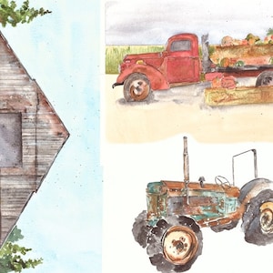 FARM - Roycycled treasures Decoupage Papers