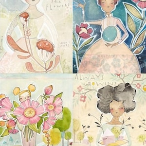 THE LADIES Roycycled Treasures Decoupage Papers