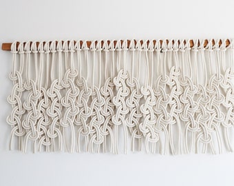 Zig zag macrame