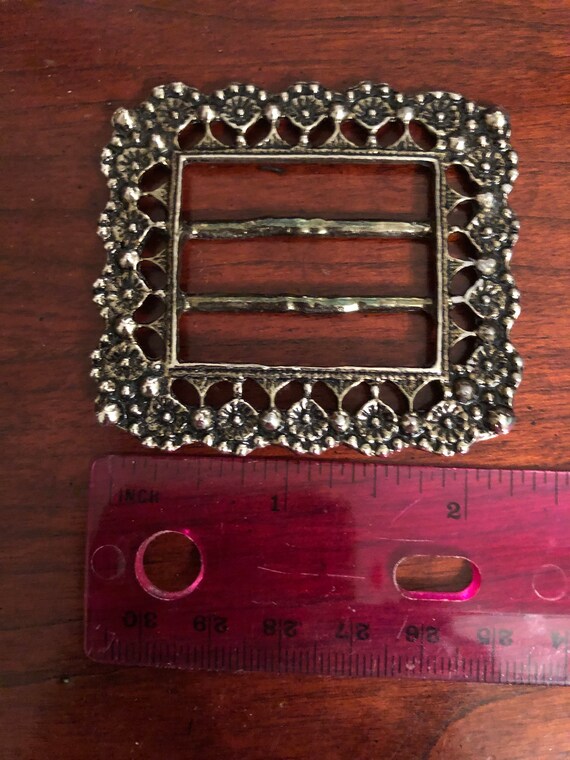 Womens Fancy Belt Buckle - image 3