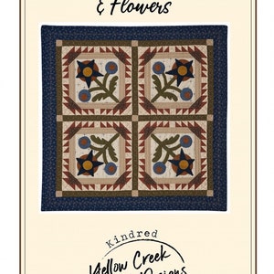 Gather Friends and Flowers Quilt Pattern