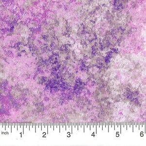 108 inch Shades of Purple and Lavender Earth Tones Wide Premium Cotton Quilt Backing Fabric