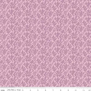 Riley Blake Buds and Butterflies Secret Wings in Mauve Print Premium Cotton Quilting Fabric, Continuously Cut Fabric by the Yard