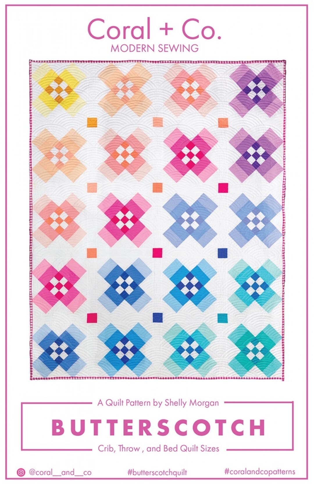 Butterscotch Quilt Pattern - Etsy