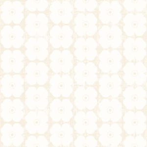 Cream Geo from the Wildflower Collection 10645E by Maywood Studio Premium Cotton Fabrics by the yard Flower Florals Continuous Cut